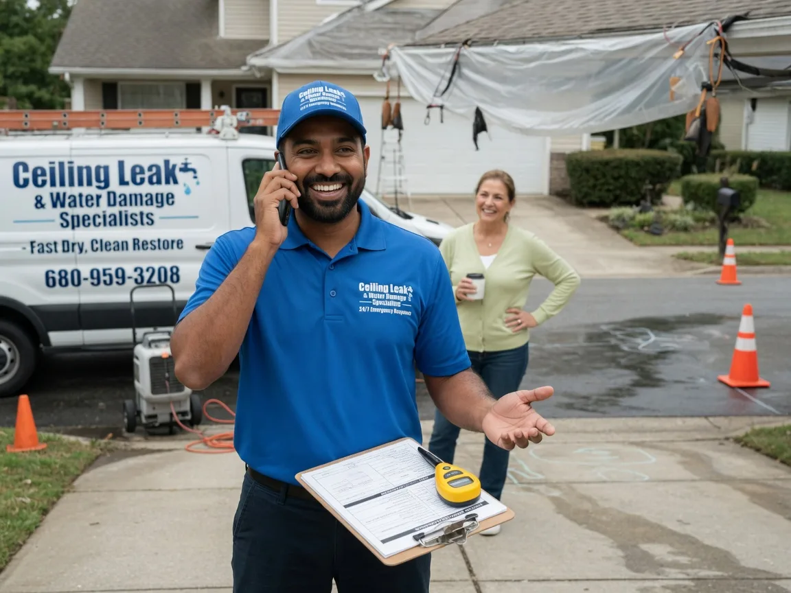 Ceiling Leak Cleanup Woonsocket, RI FAQs